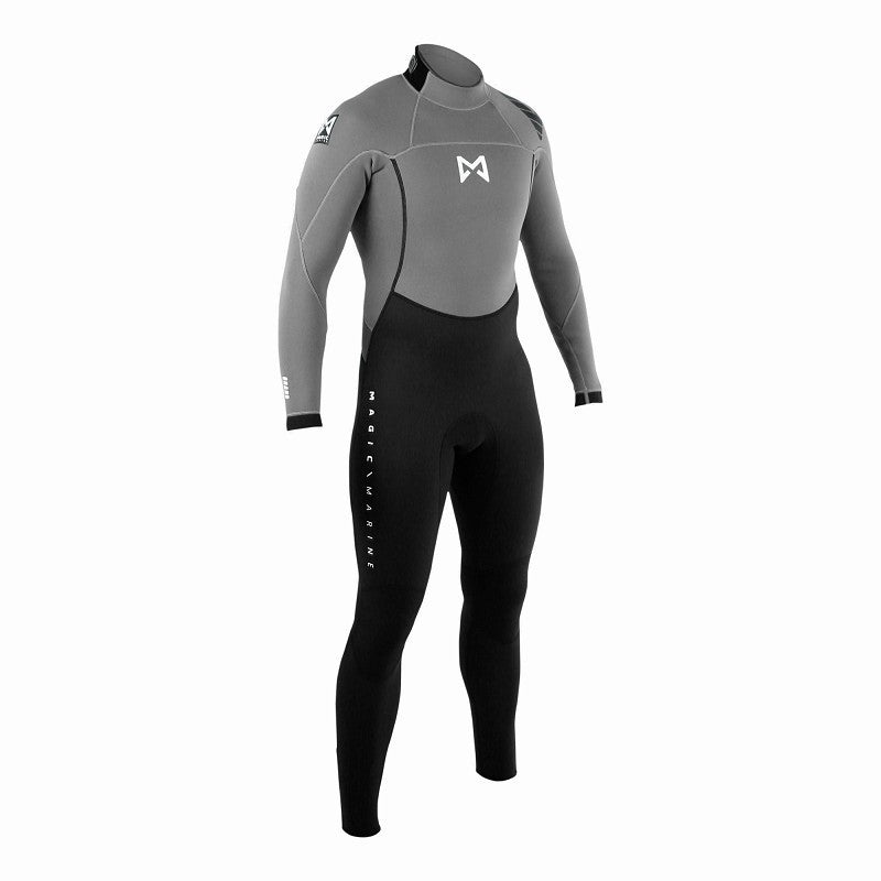 Magic Marine Brand Fullsuit 3/2 mm wetsuit grijs unisex