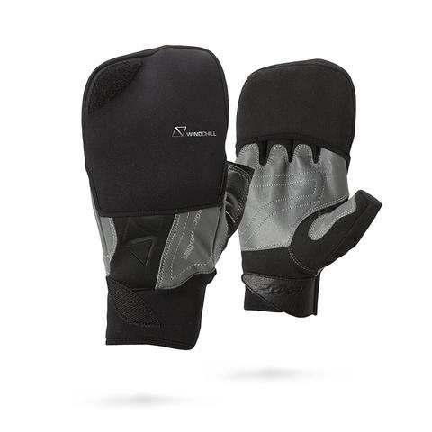 Magic Marine Convertible mitten zeilhandschoenen met windscherm voor de vingertoppen