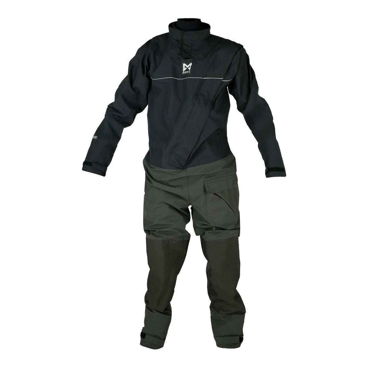 Magic Marine Regatta Drysuit Fzip droogpak grijs unisex