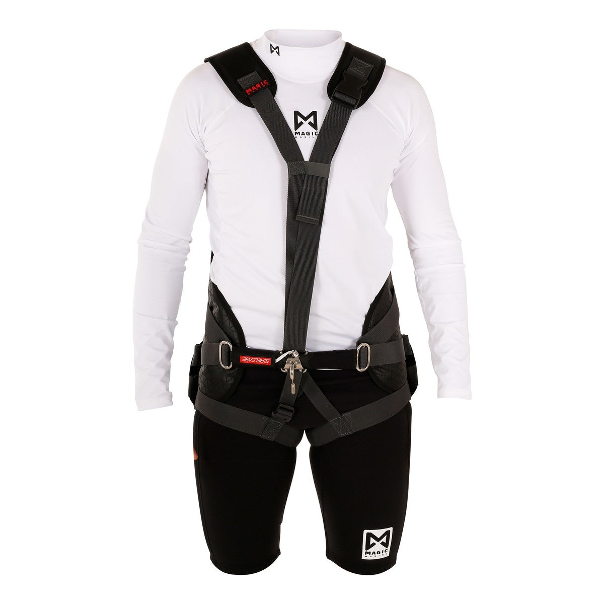 Magic Marine Smart Harness trapezebroek zwart