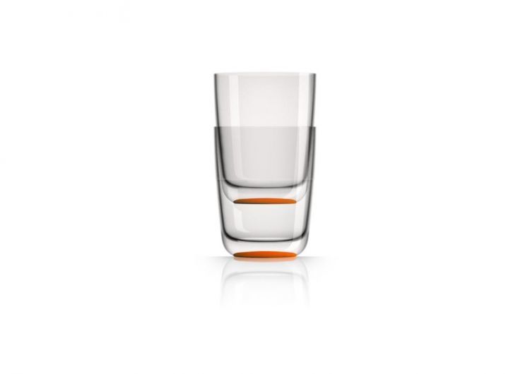 Marine Business Scheepsservies Palm Marc Newson Waterglas oranje