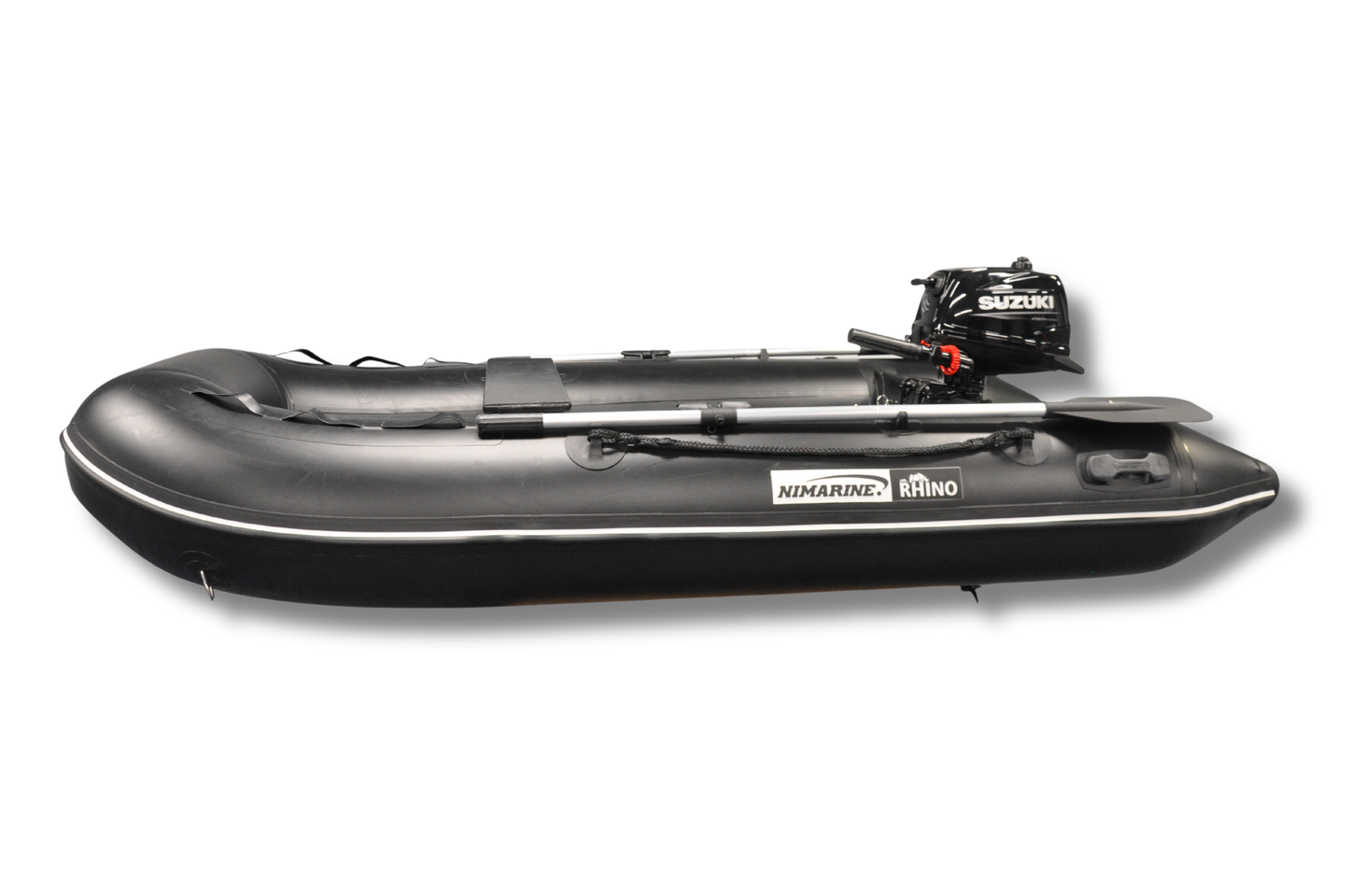 Nimarine MX 290 ALU Black Rhino Suzuki 4 pk rubberboot zwart
