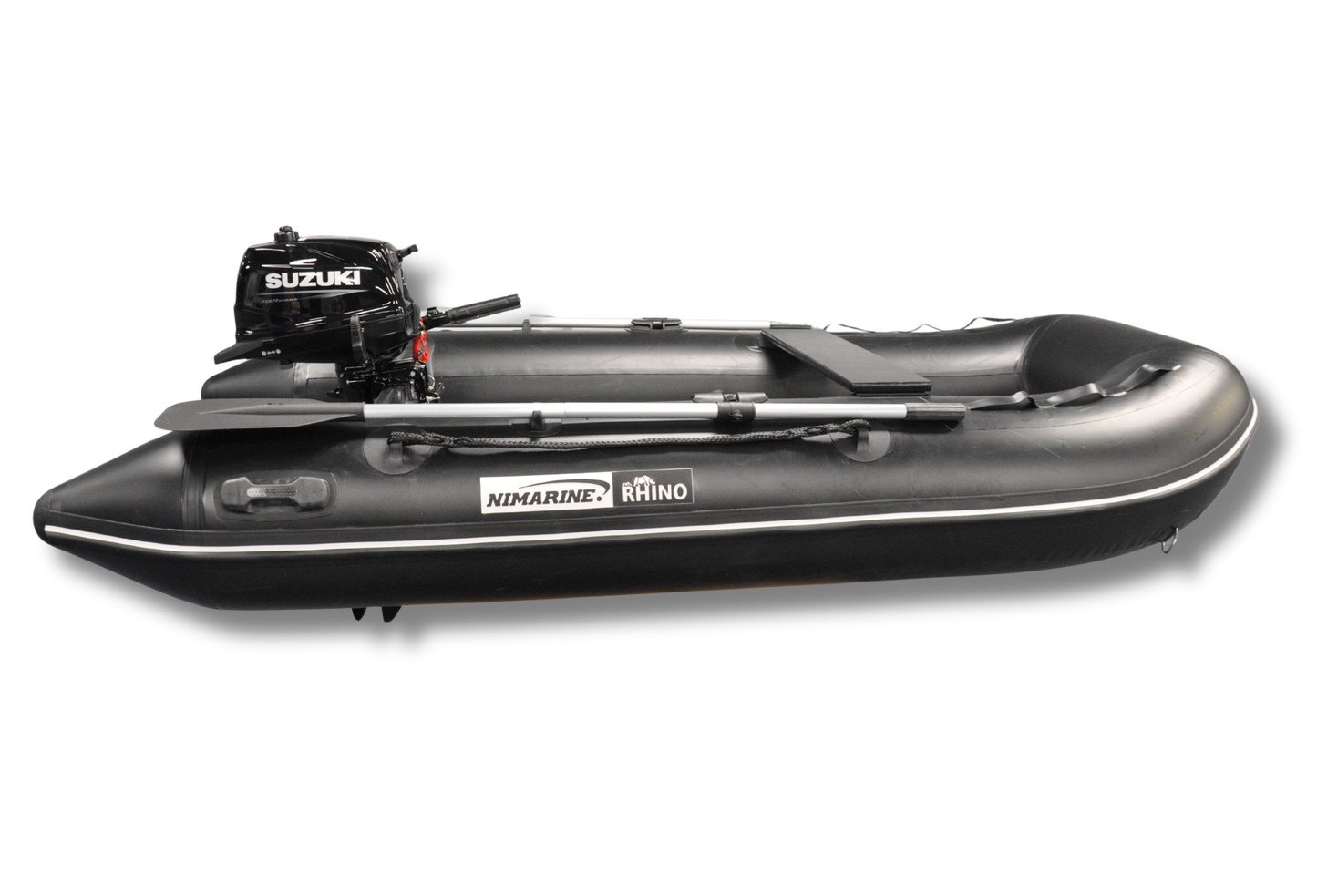 Nimarine MX 290 ALU Black Rhino Suzuki 4 pk rubberboot zwart