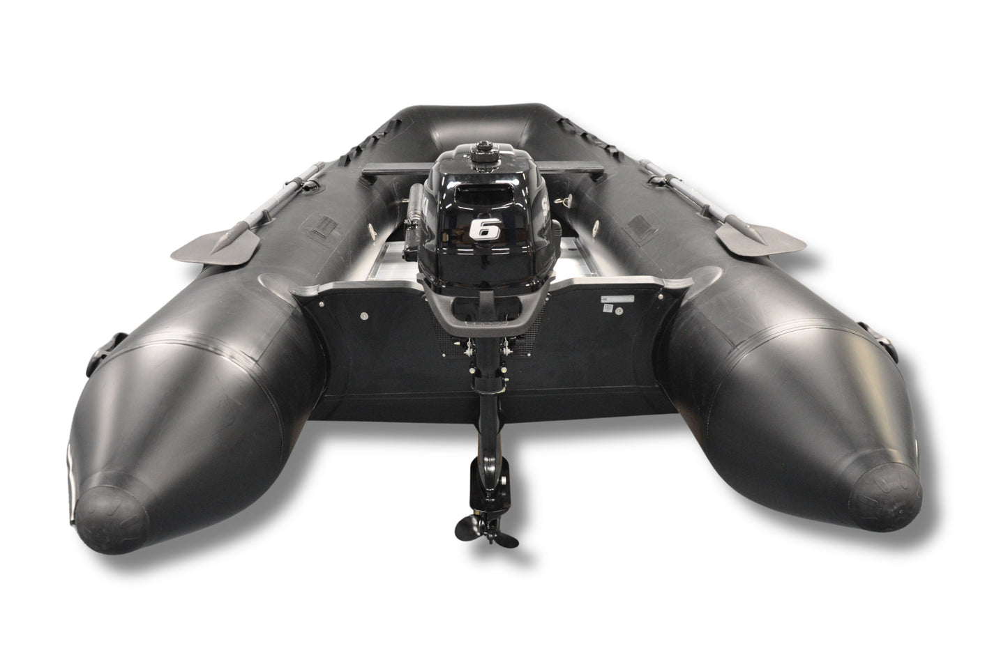 Nimarine MX 390 ALU Black Rhino Suzuki 6 pk rubberboot zwart