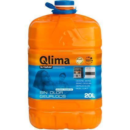 Qlima Kristal geurloze brandstof 20 liter éénmalige jerrycan (voorheen Zibro)