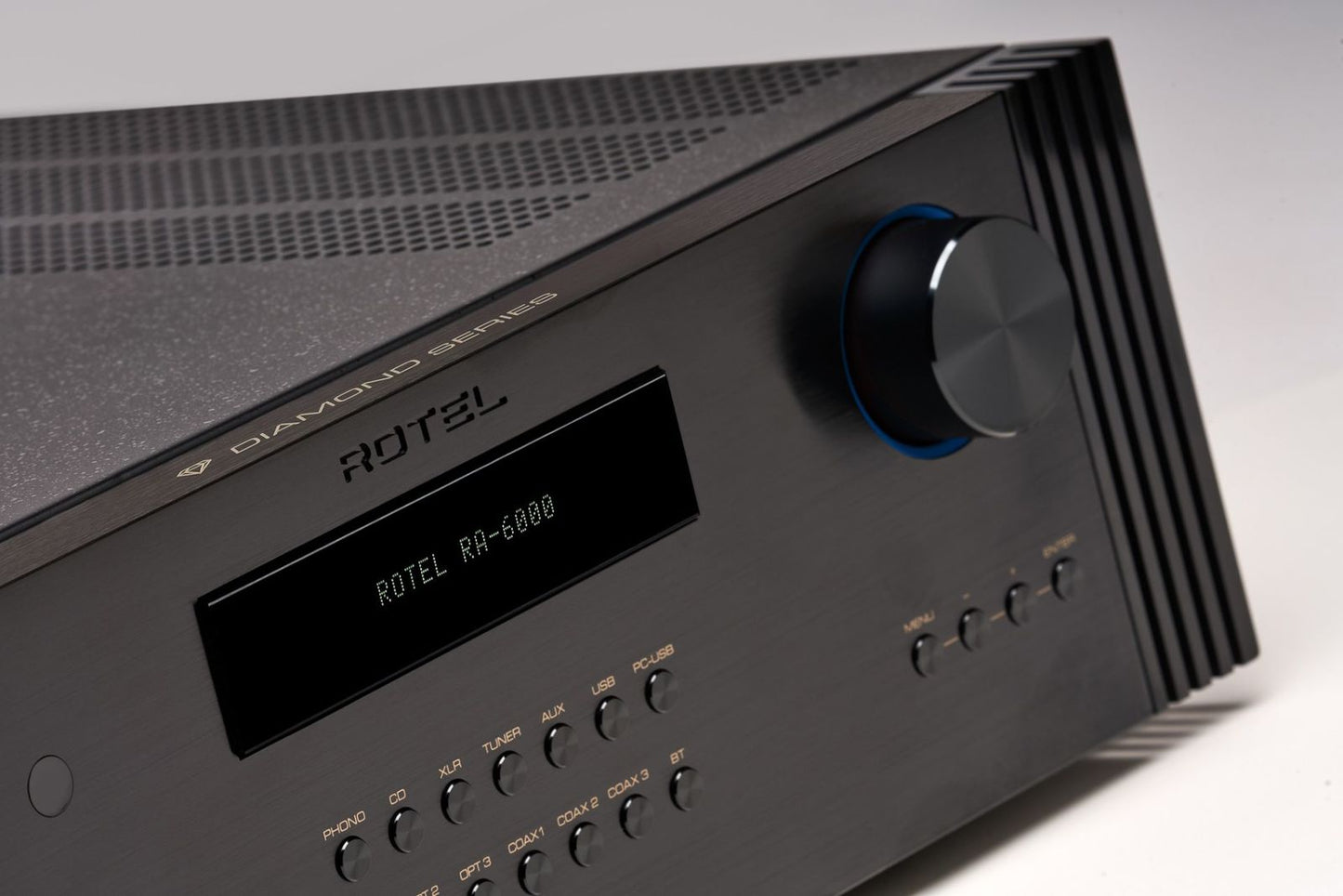 Rotel RA-6000B topklasse stereo versterker zwart