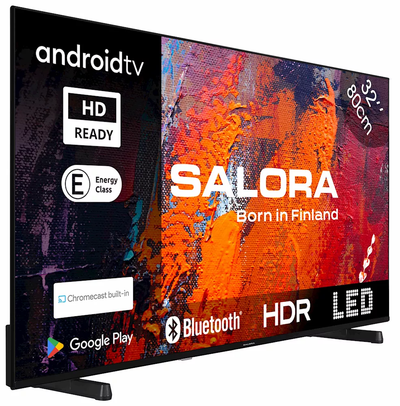 Salora 32FA550 Led televisie met Android smart TV en Chromecast