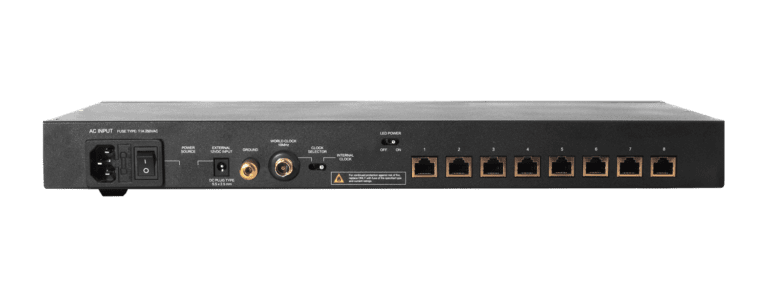 Silent Angel Bonn N8 Pro High End 8-ports netwerkswitch voor audio verbetering