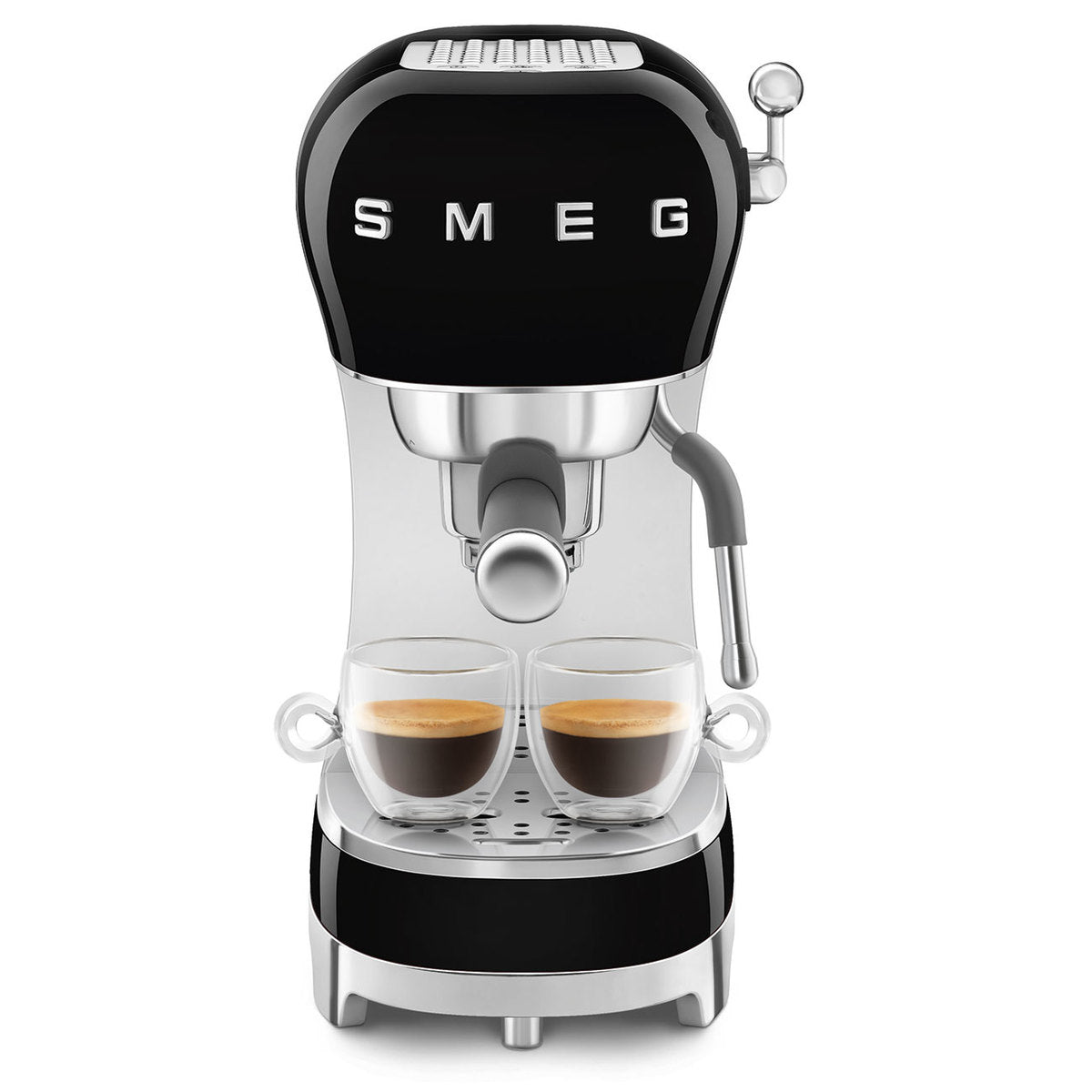 Smeg ECF02BLEU Espresso koffiezetter jaren 50 model