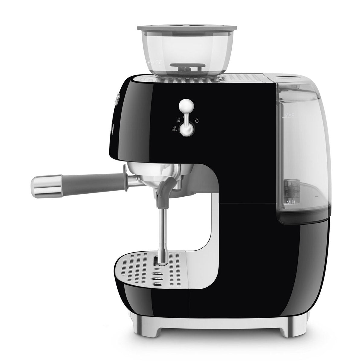 Smeg EGF03BLEU Espresso koffiemachine met bonenmaler jaren 50 model