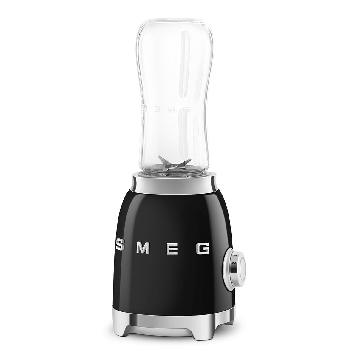 Smeg PBF01BLEU personal blender jaren 50 model met 2x 600 ml fles to go