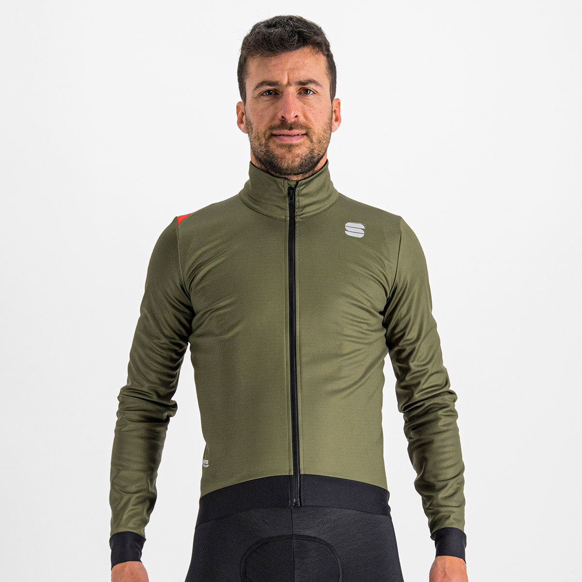 Sportful Fiandre medium fietsjack groen(army) heren