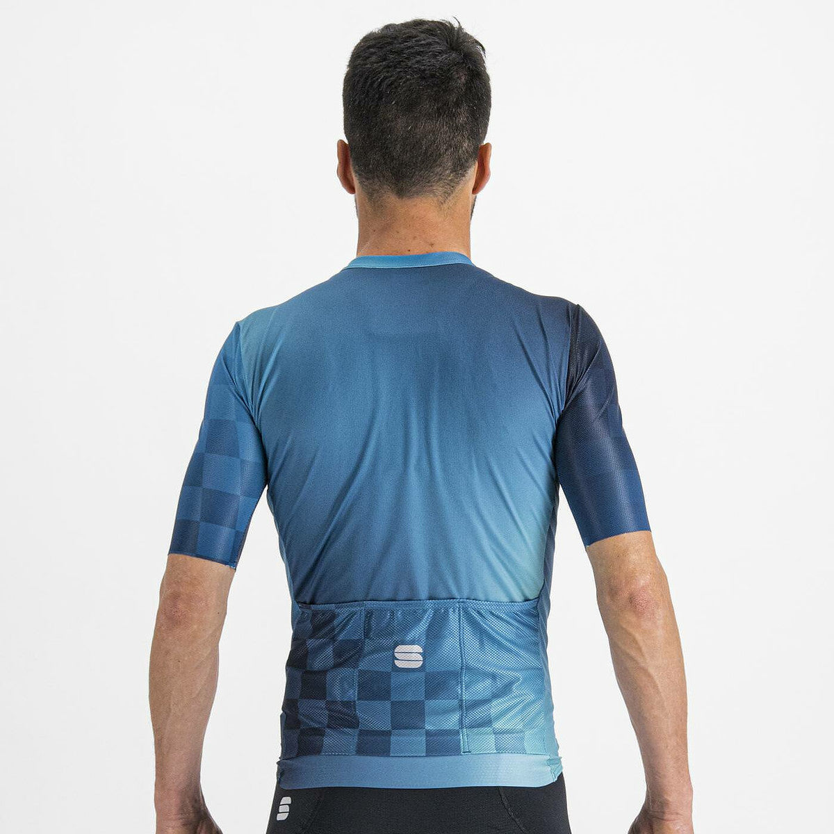 Sportful Rocket fietsshirt korte mouwen blauw heren