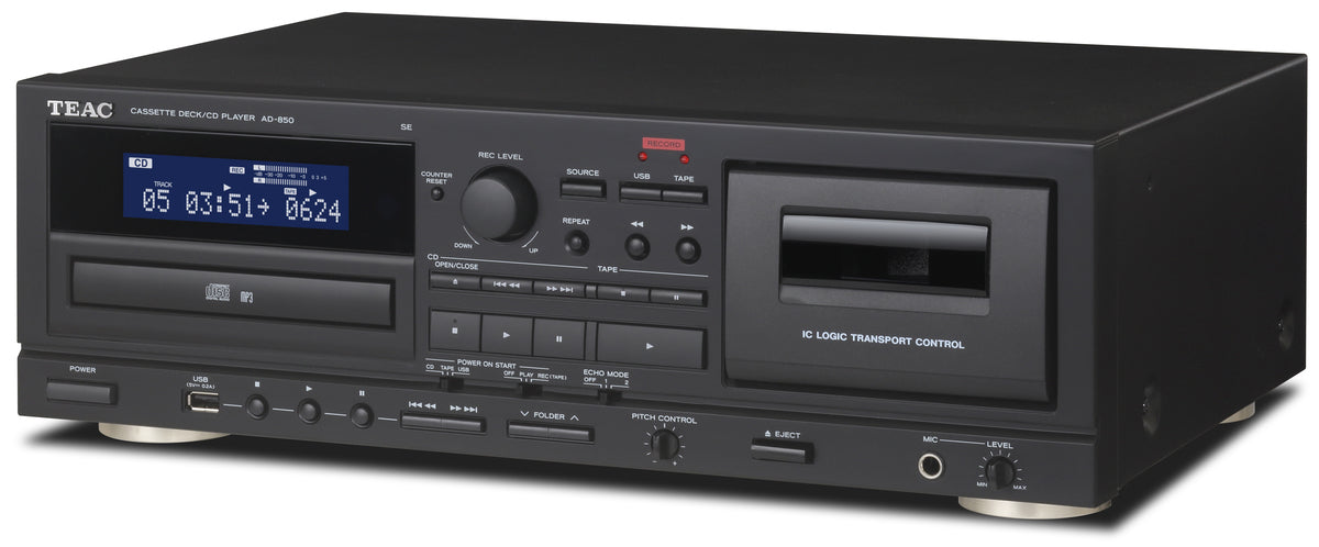 Teac AD-850-SE Cassettedeck met CD speler