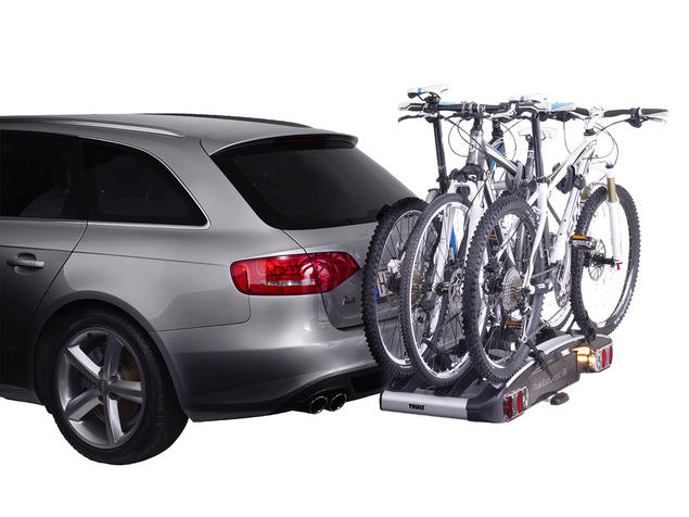 Thule Euroclassic G6 929 fietsendrager voor 3 fietsen zwart met aluminium