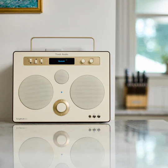 Tivoli Songbook Max Retro Look radio met Bleutooth speaker