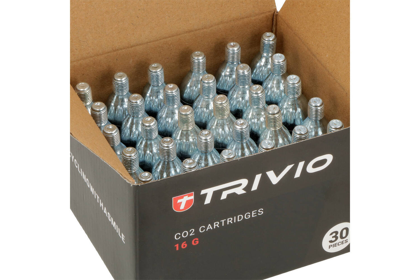 Trivio CO2 Patroon 16 gram met schroefdraad doos 30 stuks