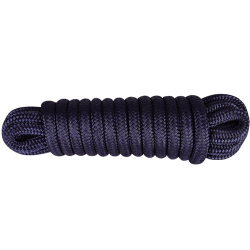 U-Rope Landvast Deluxe 12 mm x 12 m met 40 cm oogsplits navy