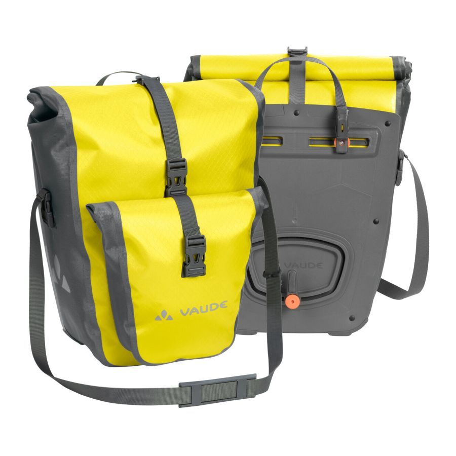 Vaude Aqua Back Plus achtertassen voor fiets geel