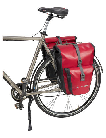 Vaude Aqua Back Plus achtertassen voor fiets lava