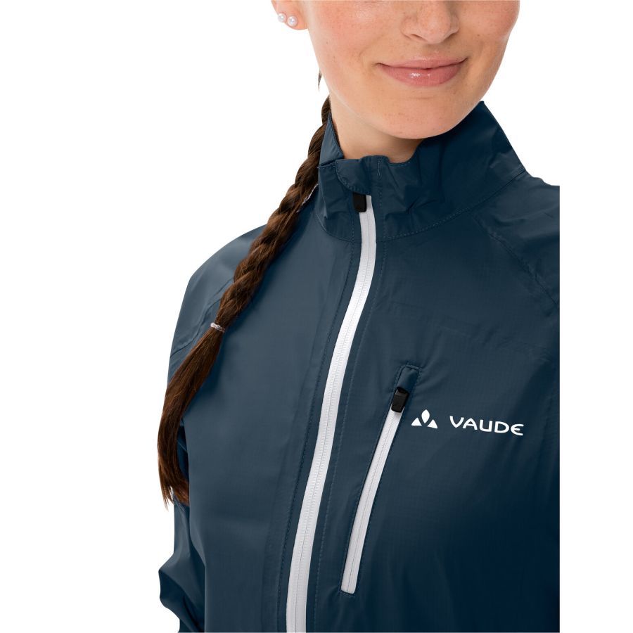 Vaude Drop III Regenjack donker blauw dames