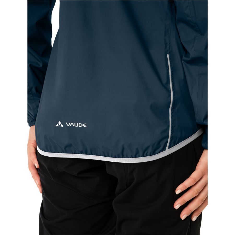 Vaude Drop III Regenjack donker blauw dames