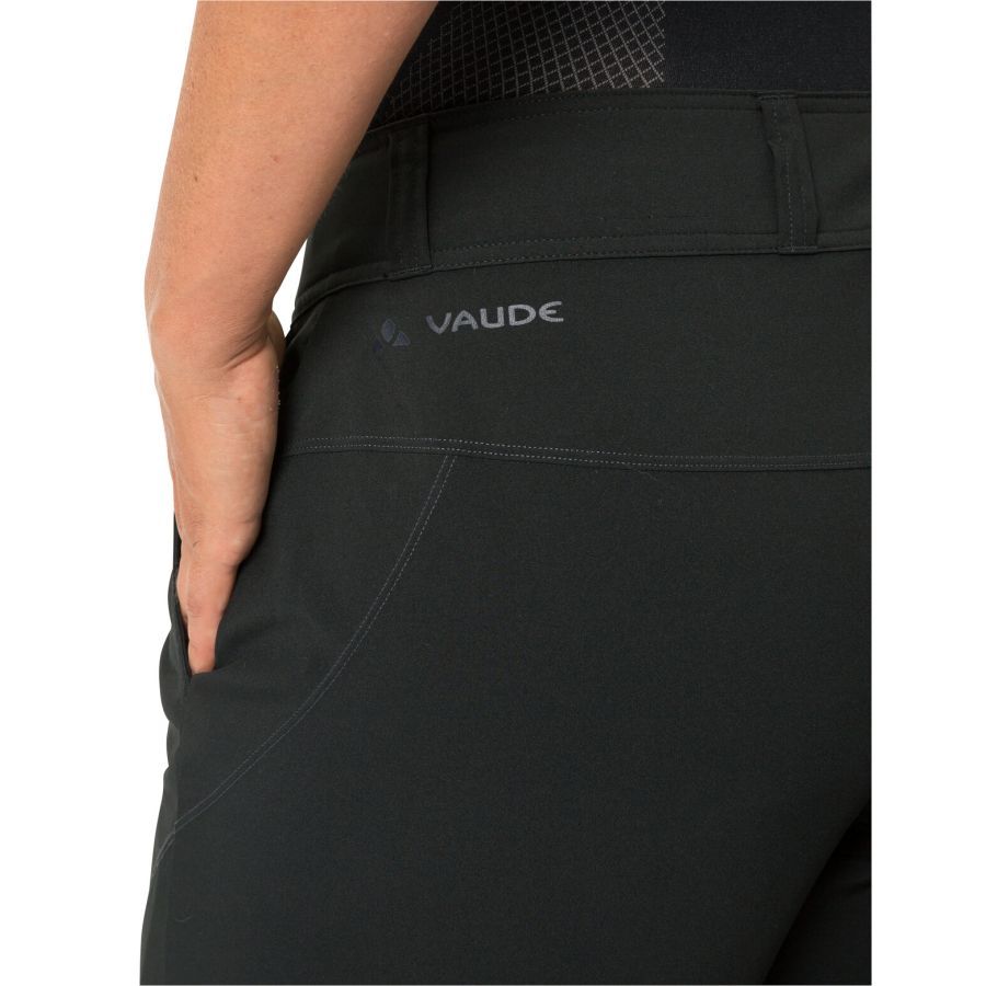 Vaude Ledro Shorts MTB fietsbroek kort zwart dames