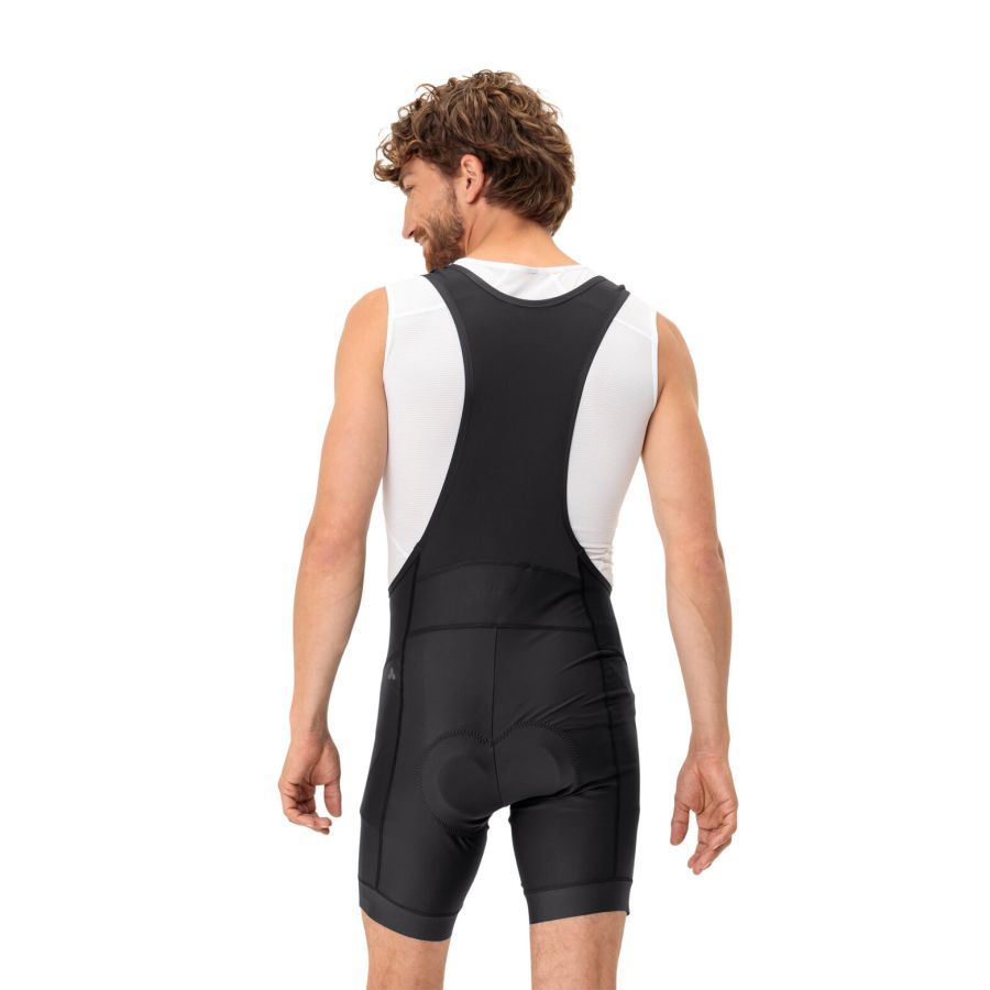 Vaude Posta Bib Tights fietsbroek kort zwart heren