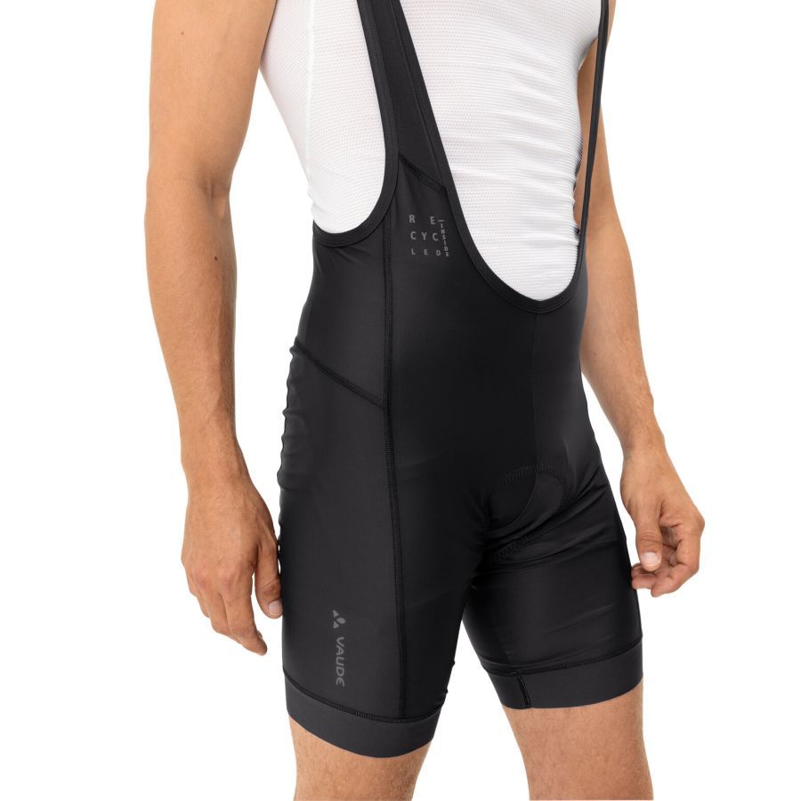 Vaude Posta Bib Tights fietsbroek kort zwart heren