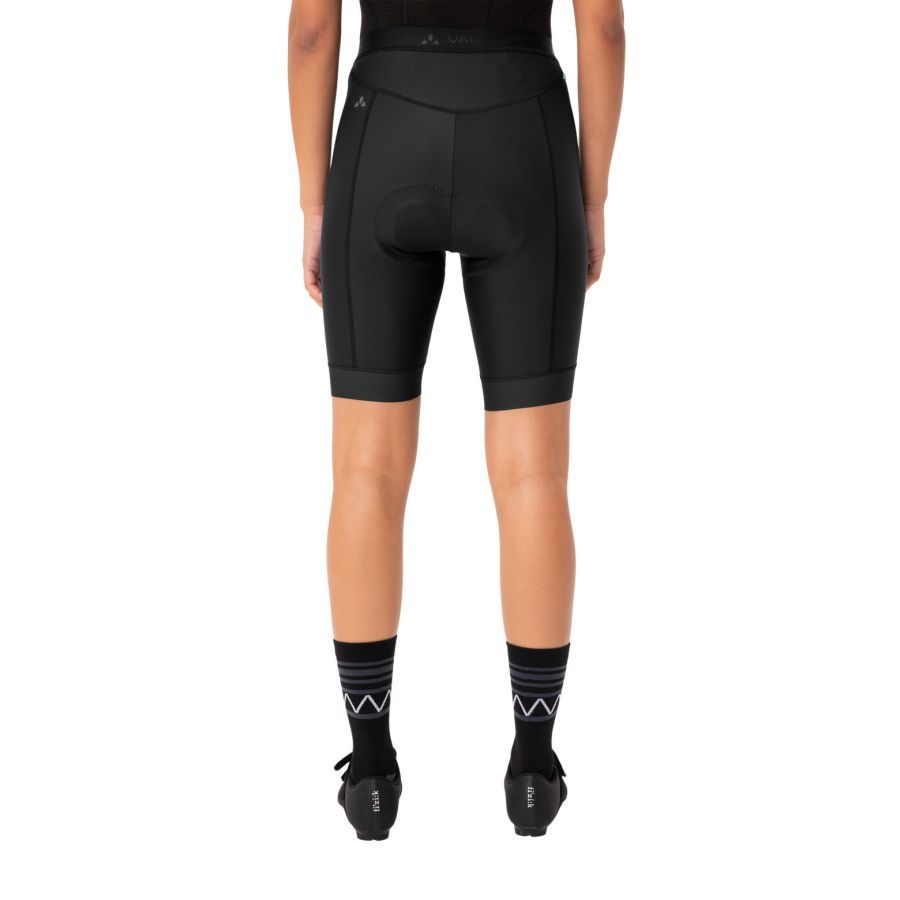 Vaude Posta Tights fietsbroek kort zwart dames