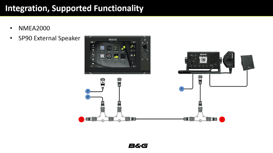 B&G V20S VHF Radio