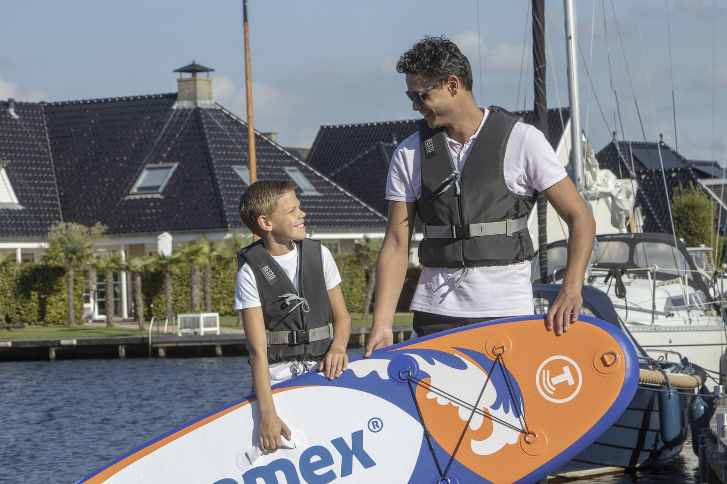 Besto Dinghy 50N kinder zwemvest XS (30-40 kg)