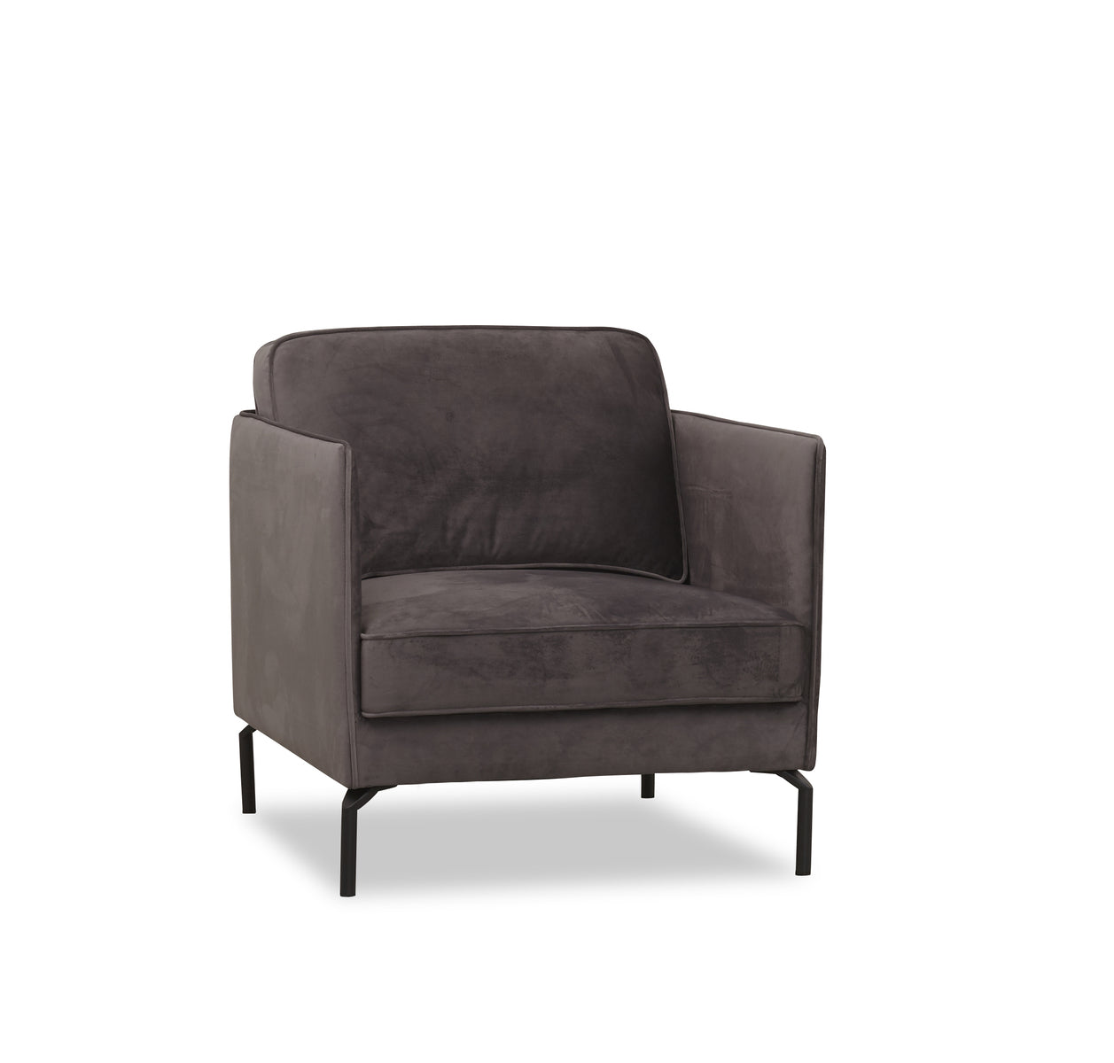 CSW Fashion 1-zits ruime fauteuil met armleuningen