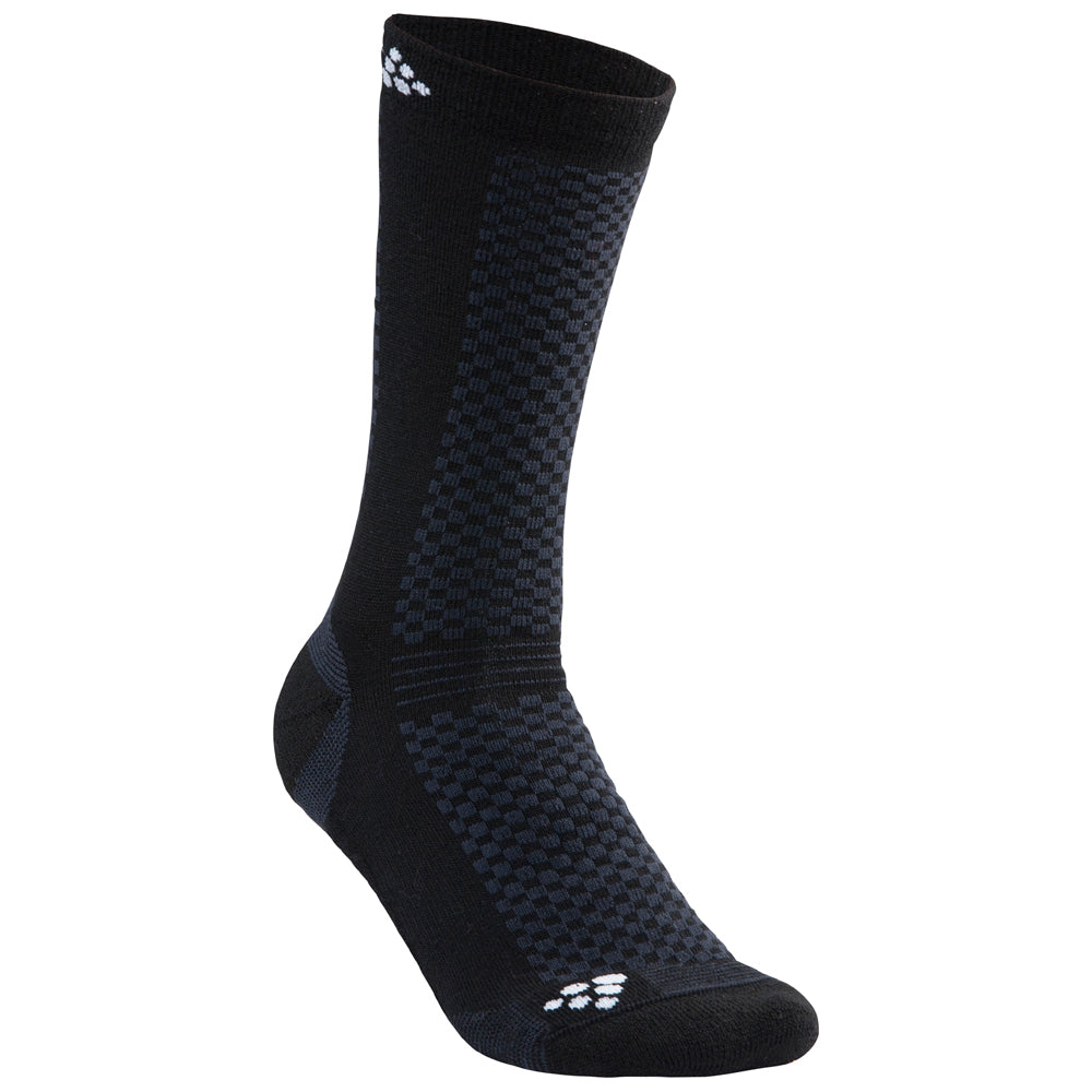 Craft Warm Mid 2-Pack Sock fietssokken zwart