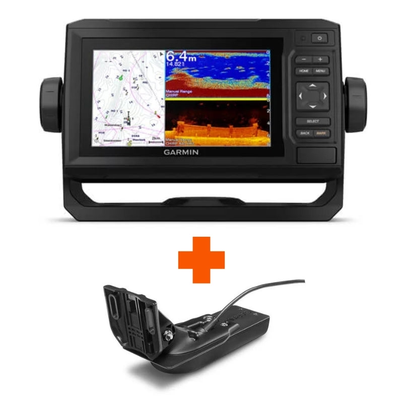 Garmin Echomap UHD 62cv kaartplotter met GT20-TM transducer