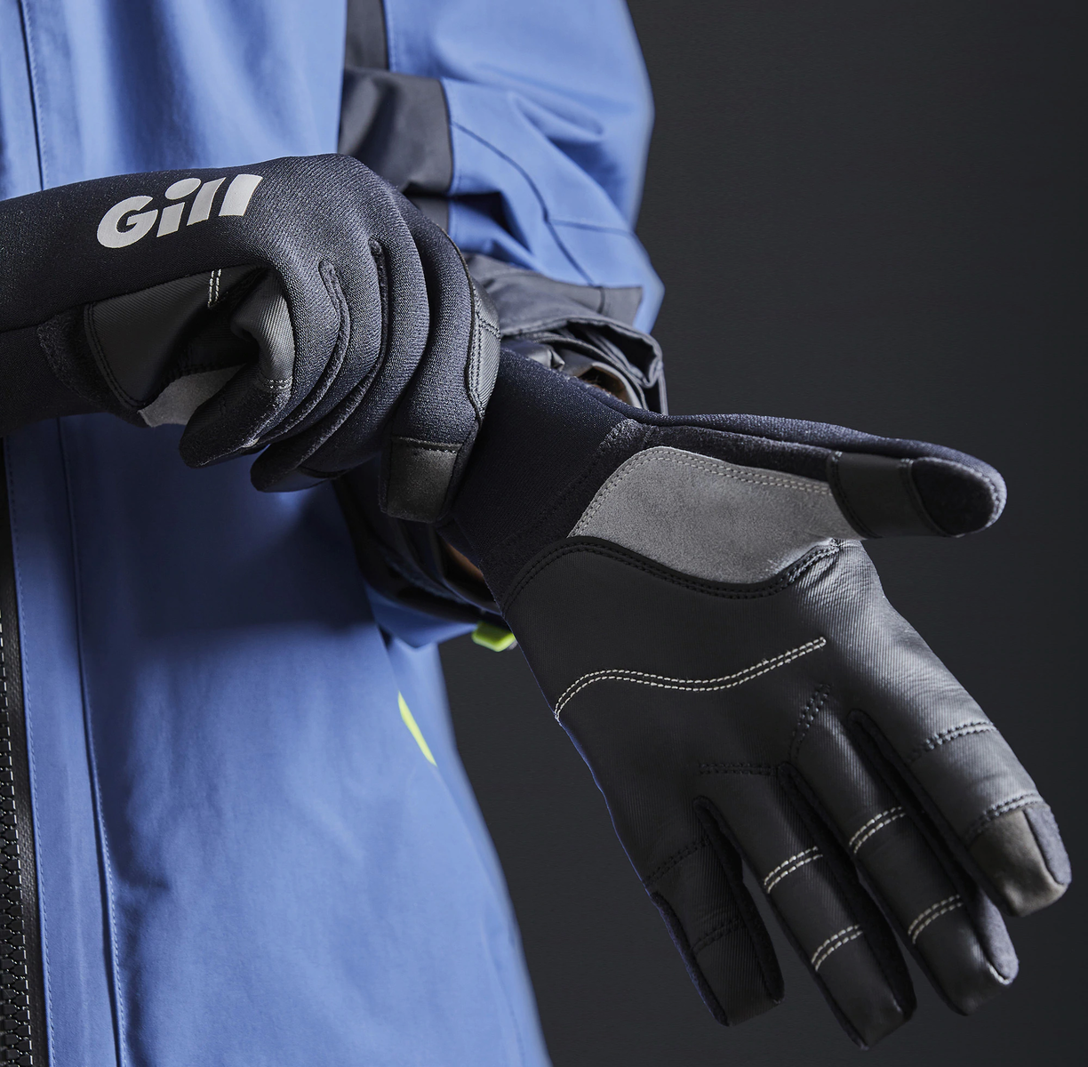 Gill 3 Seasons Gloves zwart volwassen