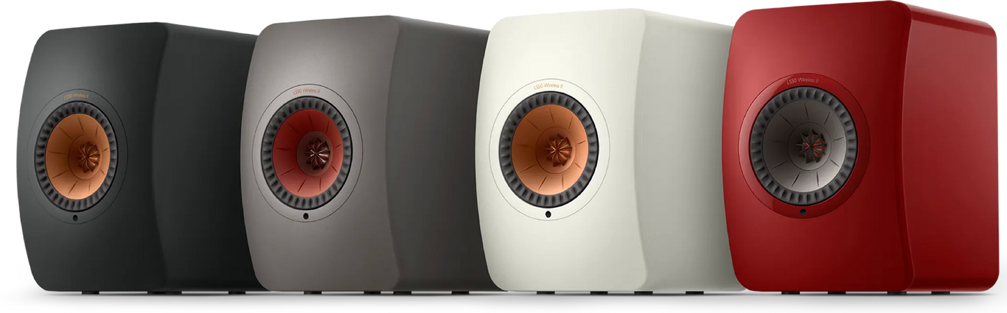 Kef LS50WIRELESS MK2 wit actieve draadloze luidsprekerset