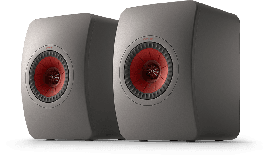 Kef LS50WIRELESS MK2titanium actieve draadloze luidsprekerset