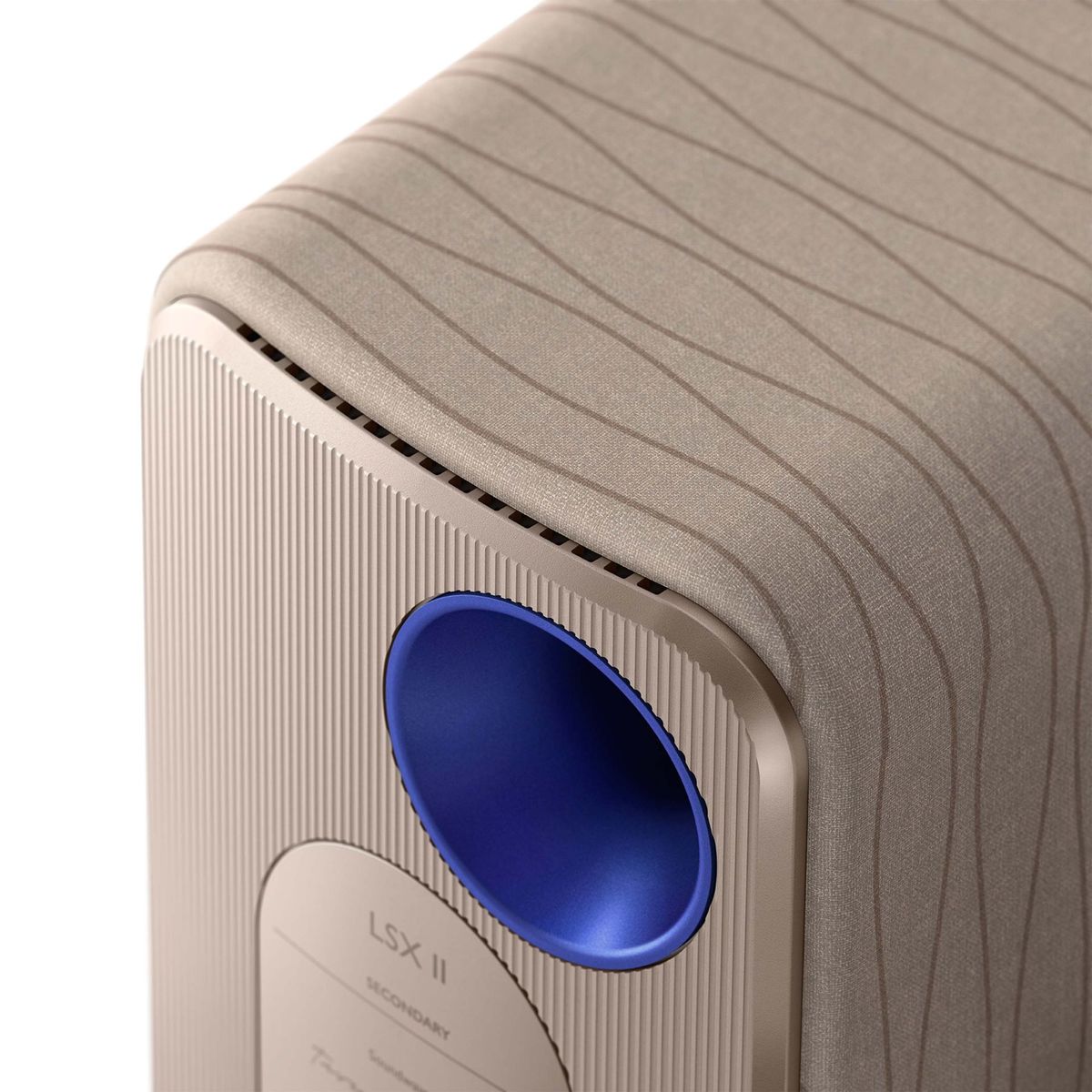 Kef LSX II set in beige all-in-one luidsprekersysteem