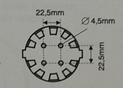 Lalizas Bilgepomp 500Gph Nuova Rade 12 Volt