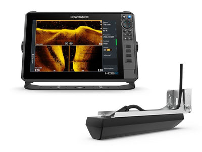 Lowrance HDS Pro 12 met Active Imaging HD 3-in-1 transducer