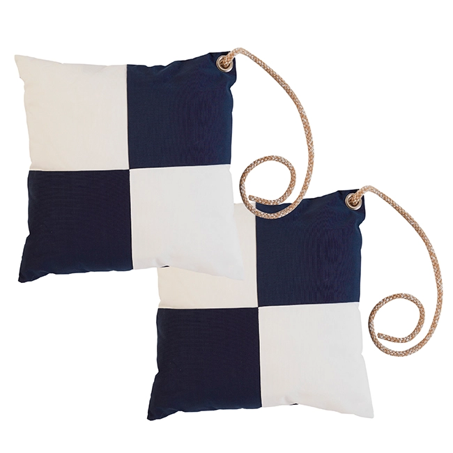 Marine Business Cushions Sail wind- en waterdichte kussens 2 stuks blauw