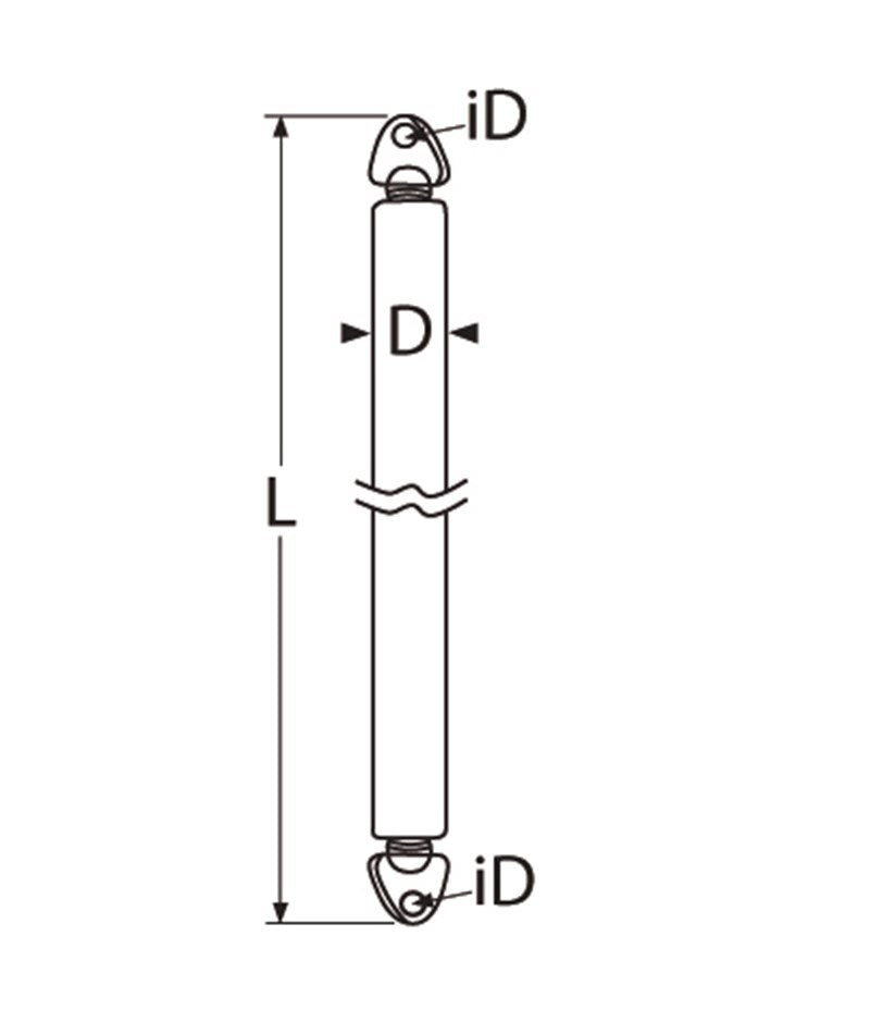 Marinetech Bimini-Spanveer 114mm