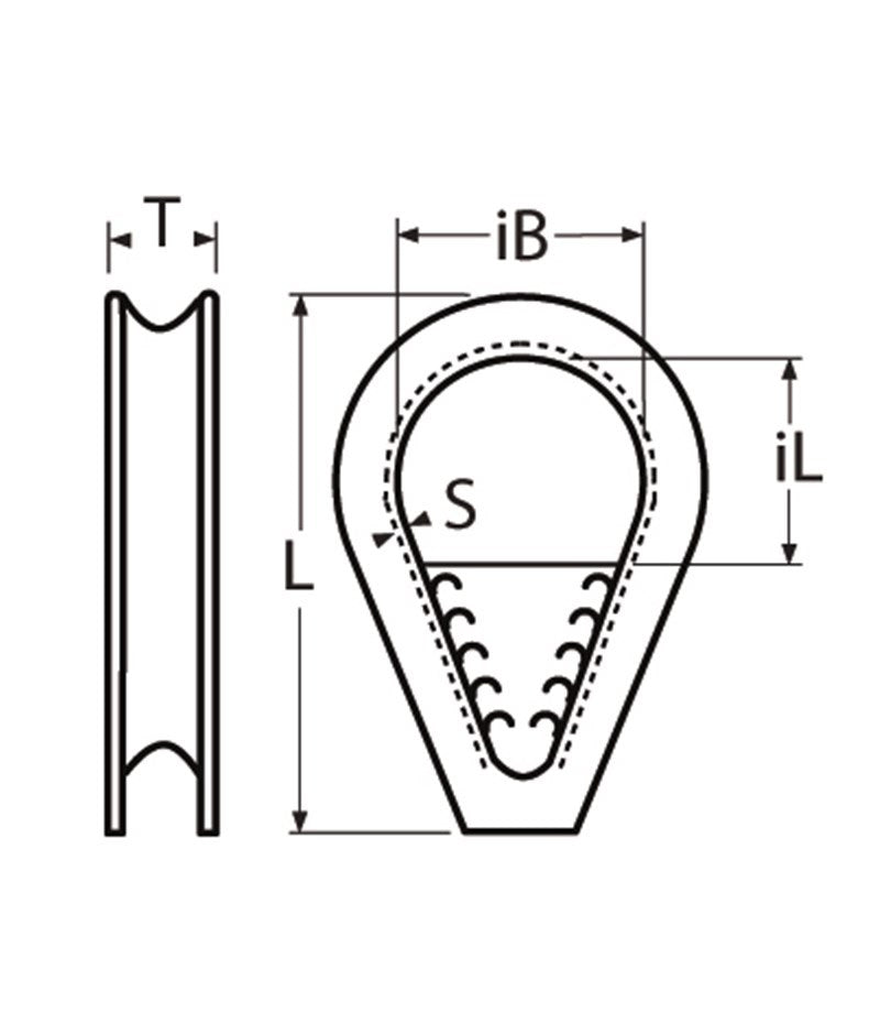 Marinetech Kous met Brug 10mm