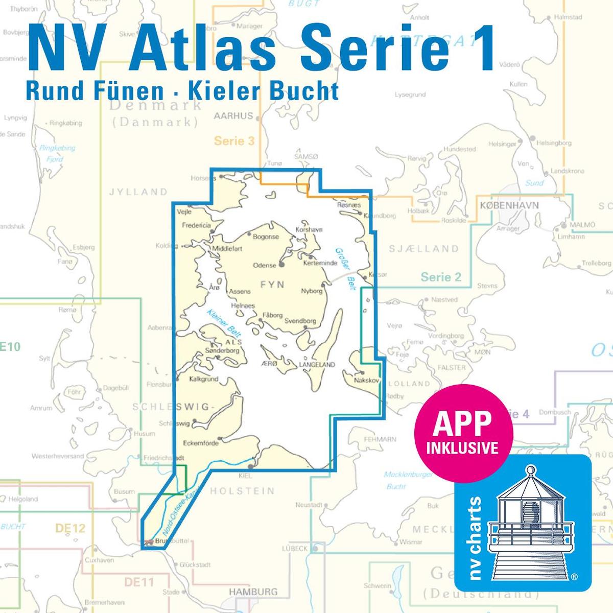 NV Atlas Serie 1 Rund Fünen-Kieler Bucht