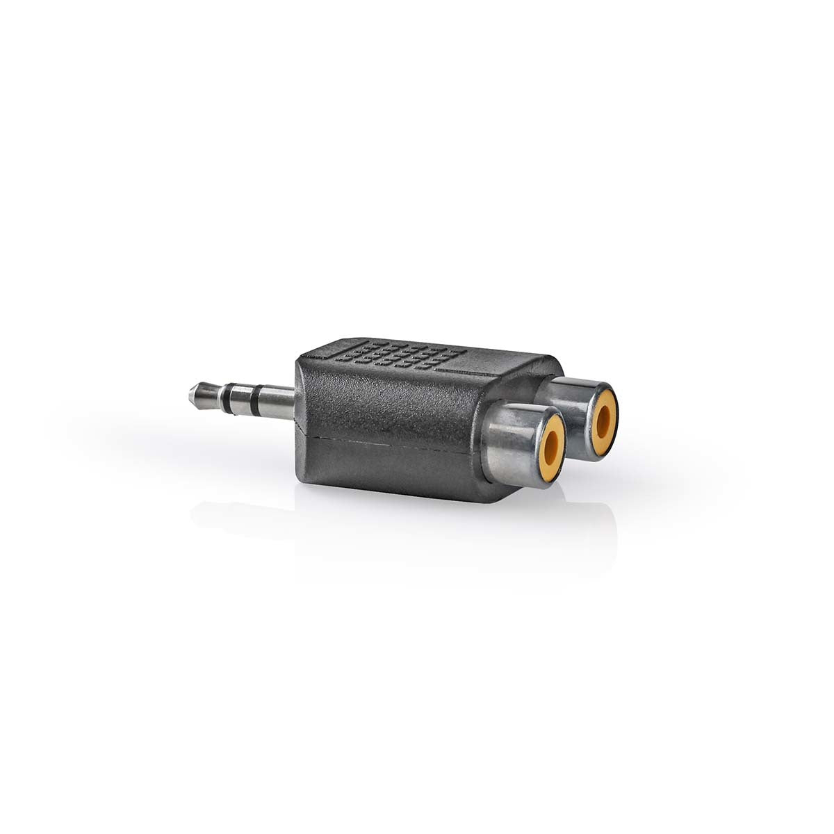 Nedis 2x RCA contra 3,5mm jack audio stereo plug