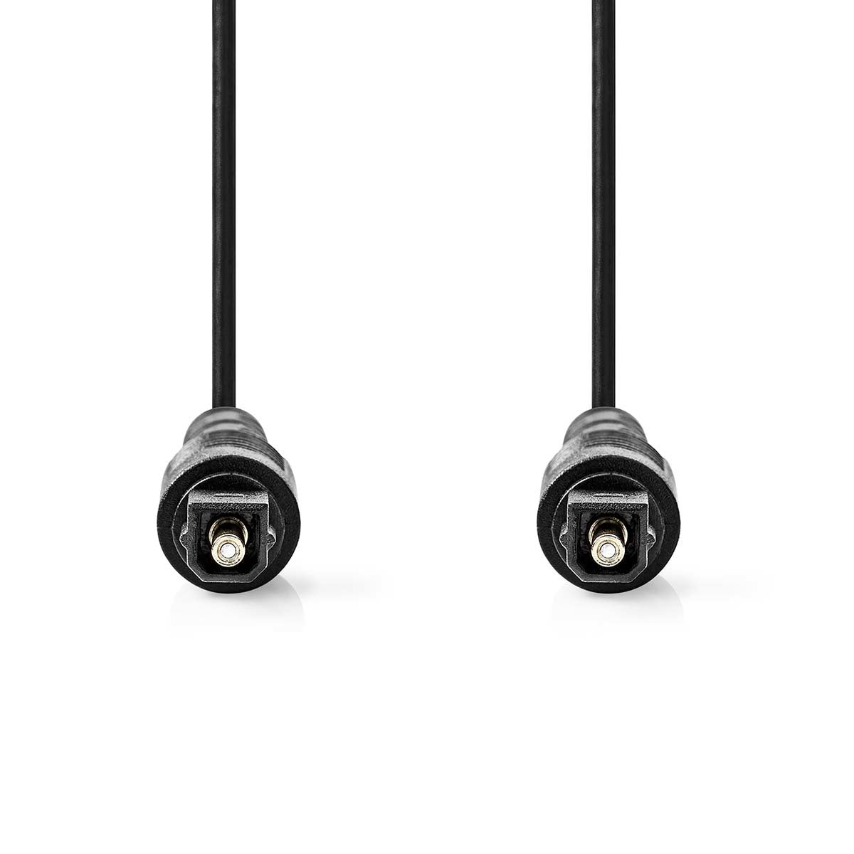 Nedis Optische audio kabel van TosLink male naar TosLink male, lengte 2 meter