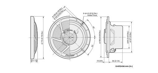 Pioneer TS-MR1640 2-weg marine luidspreker