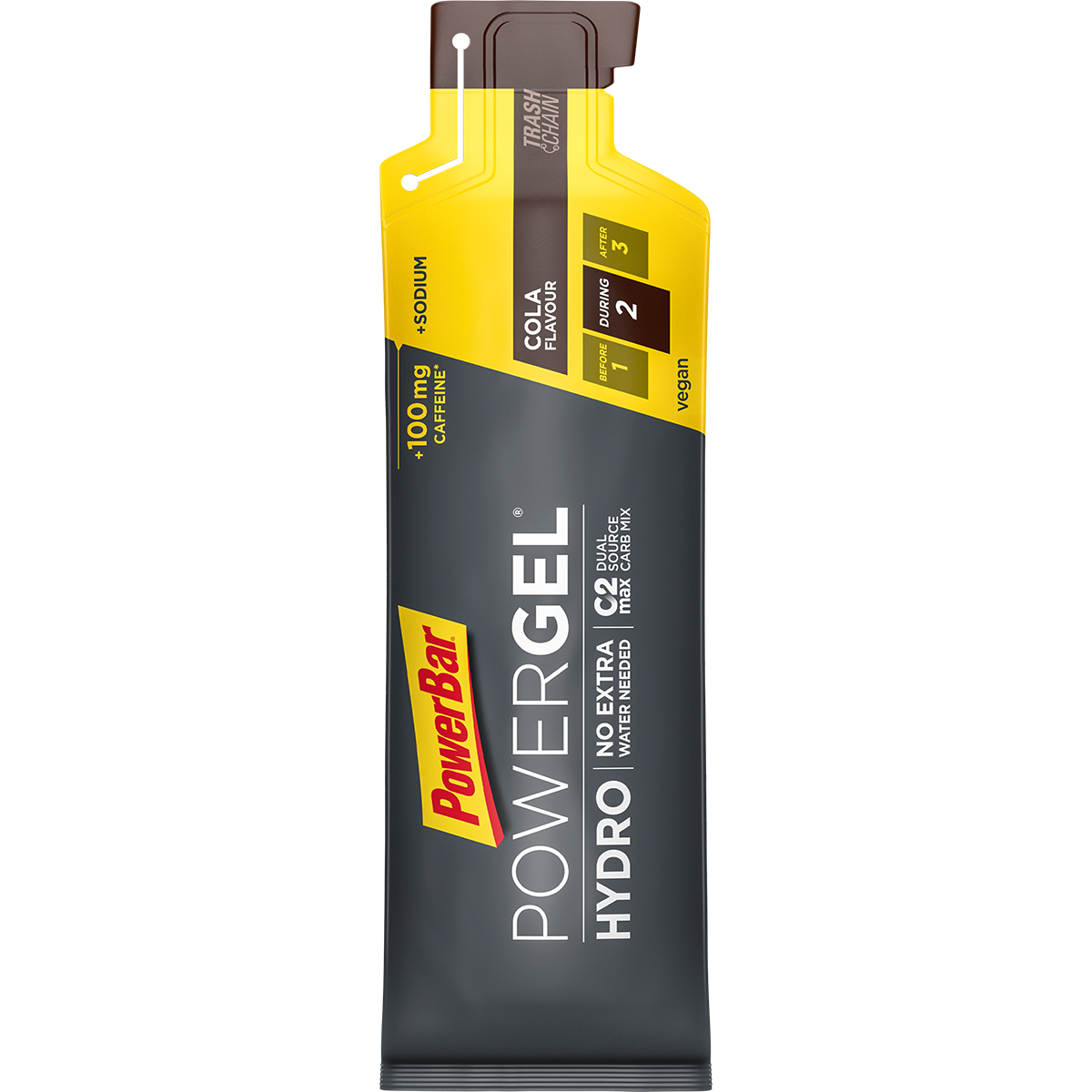 PowerBar Hydrogel cafeïne cola gel 24 stuks