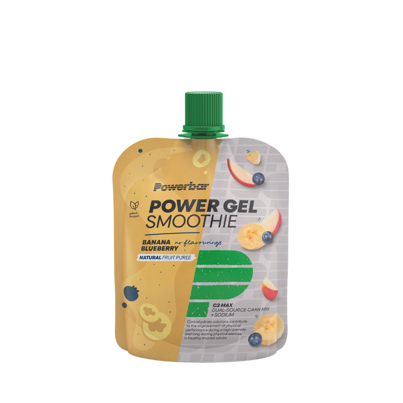 PowerBar PowerGel Smoothie banaan/zwarte bessen gel 90 g